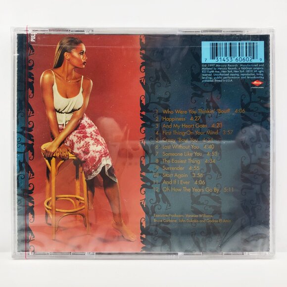 Vanessa Williams Next CD R&B Soul 1997 Hype Sticker 90s Sealed - Picture 3 of 9